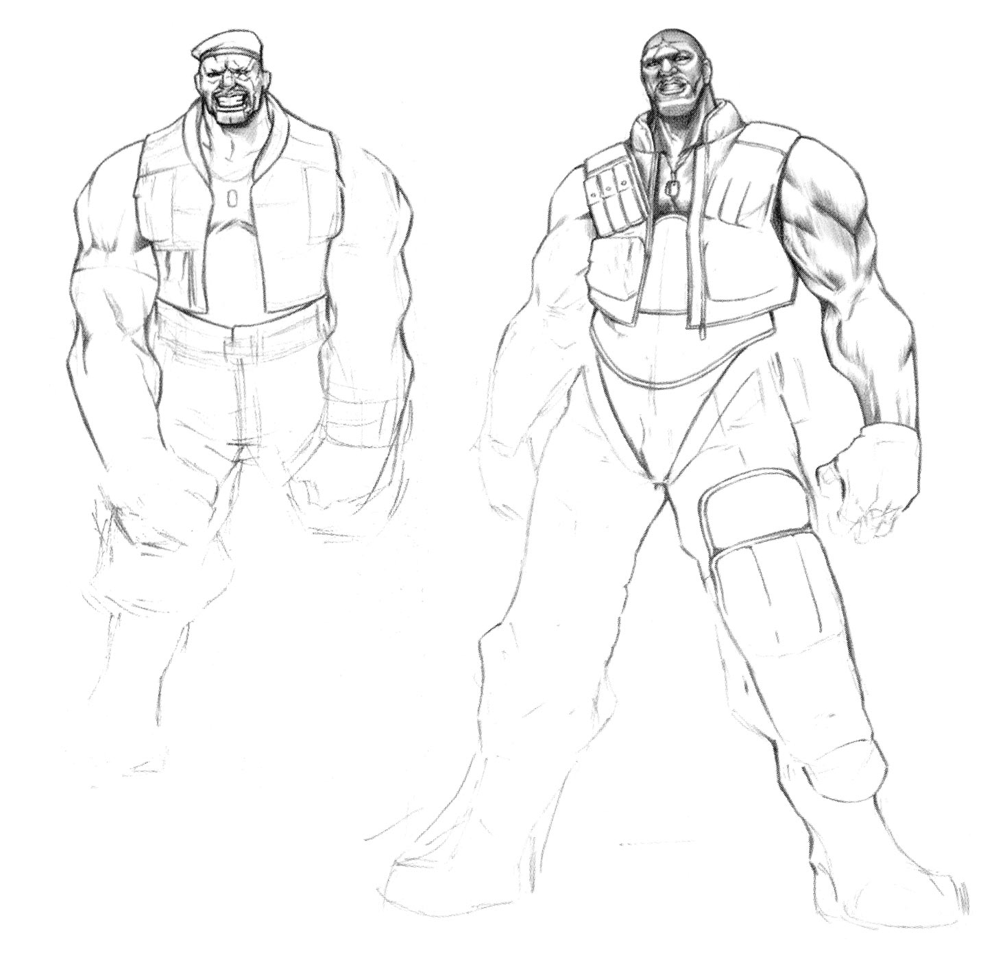 Boz Berkley Concept Art from The Bouncer