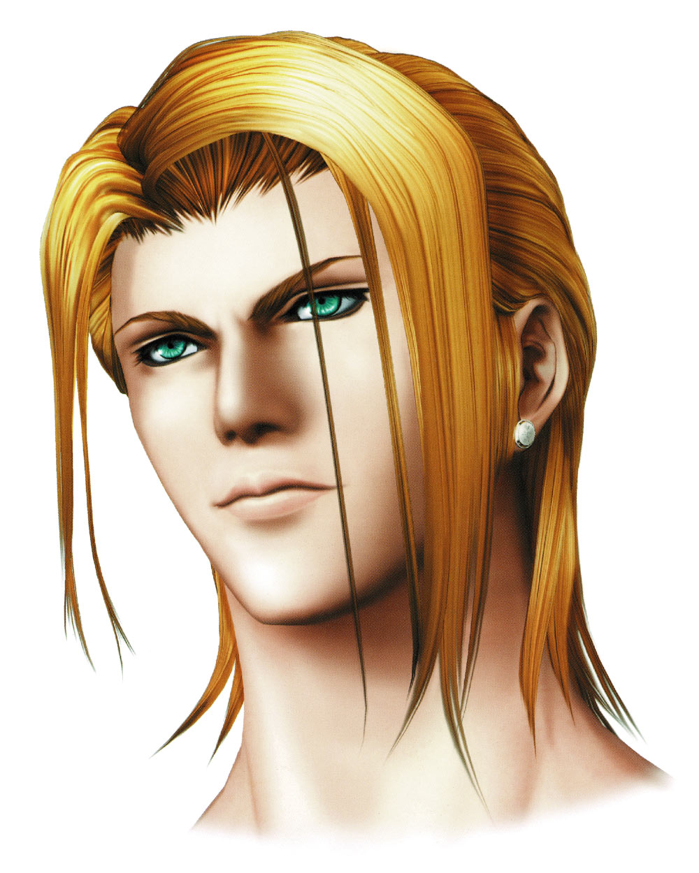 Dauragon C. Mikado Face CG Art from The Bouncer