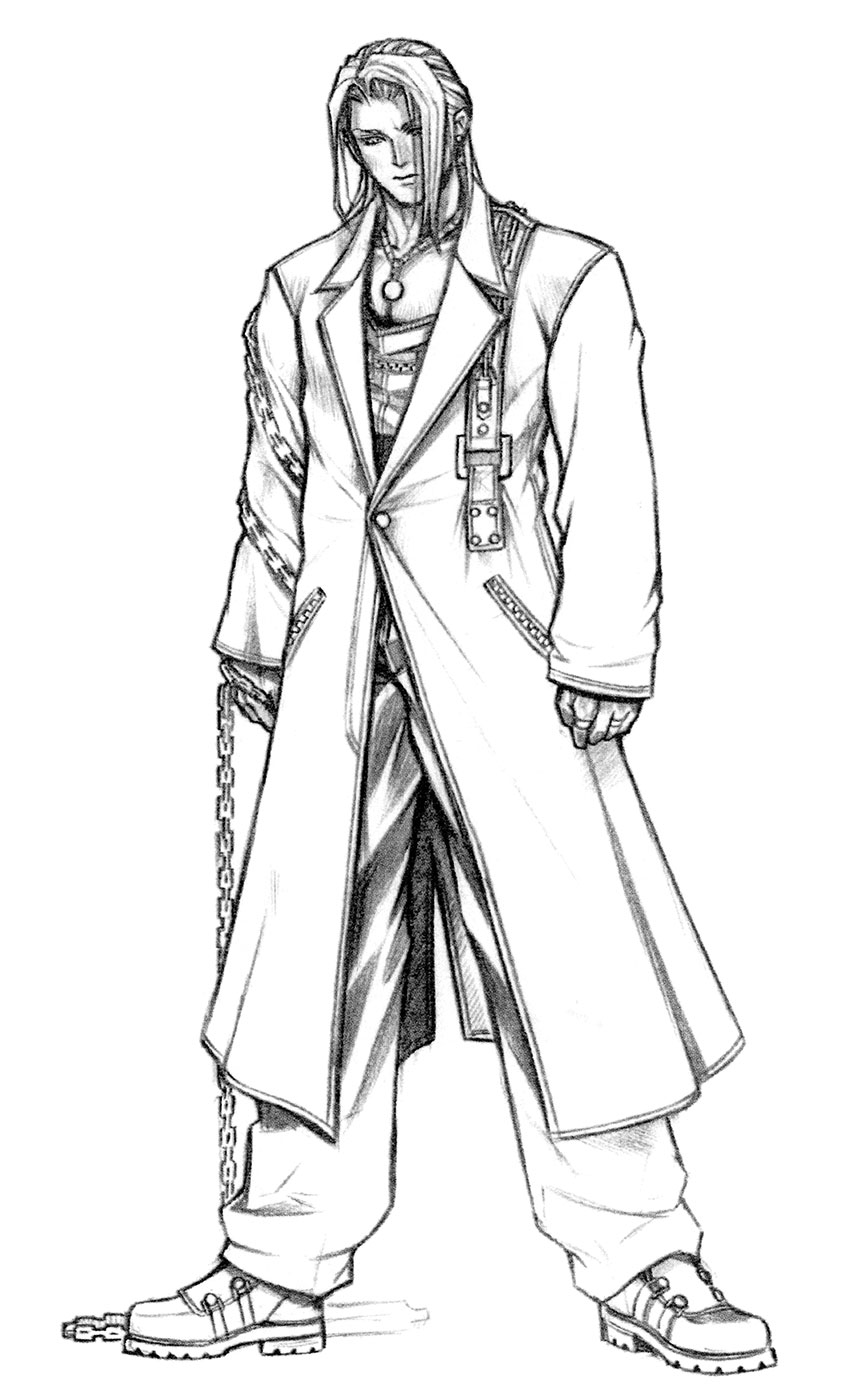 Dauragon C. Mikado Sketch from The Bouncer