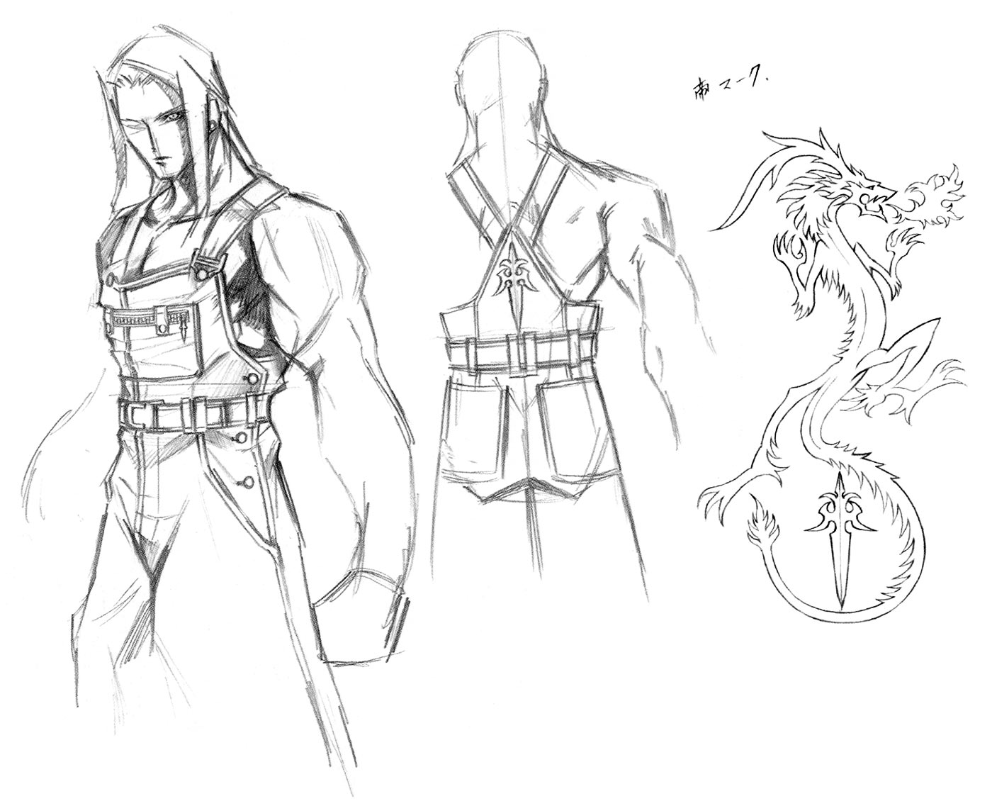 Dauragon C. Mikado Sketches from The Bouncer