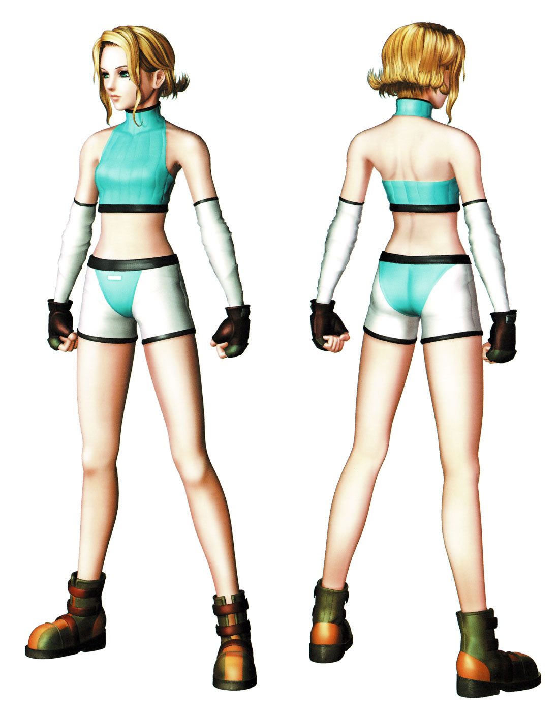 Dominique Cross CG Artwork from The Bouncer