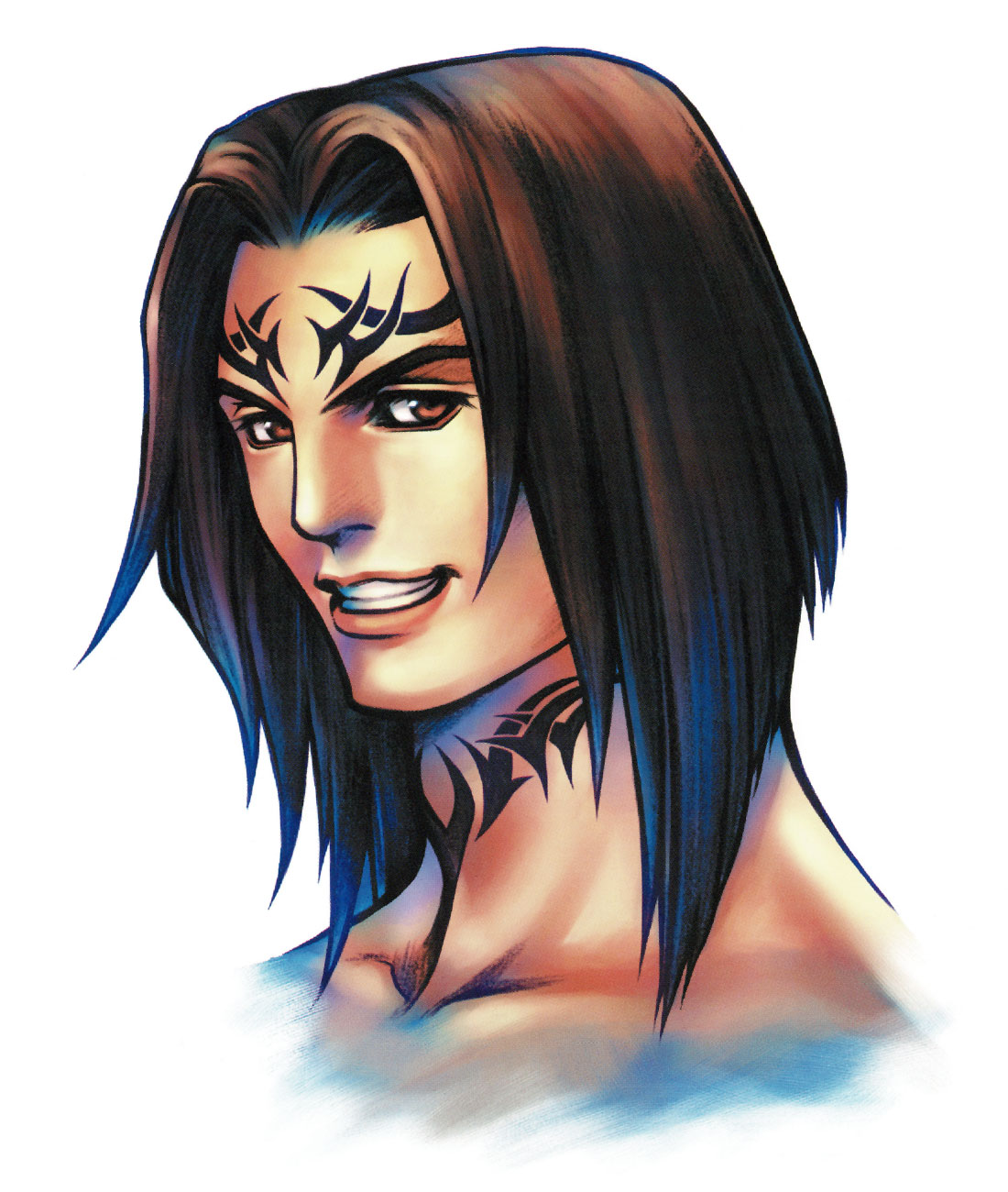 Kou Leifoh Face Art from The Bouncer