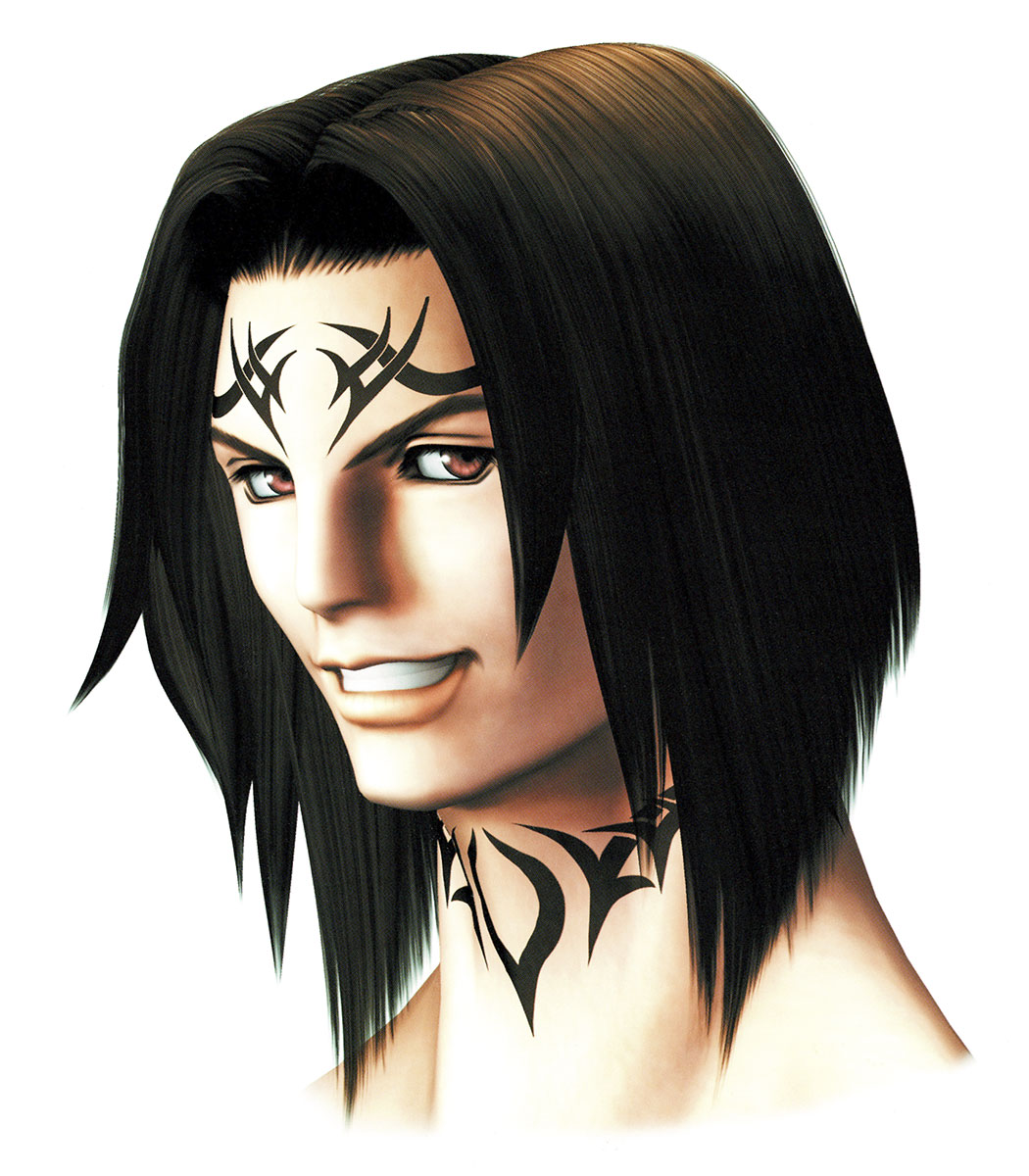 Kou Leifoh Face CG Art from The Bouncer