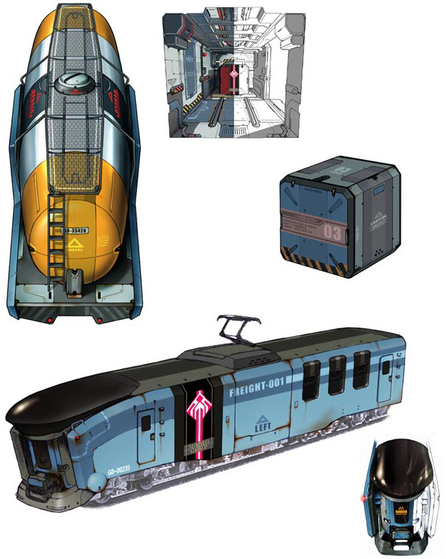 Train Art from The Bouncer