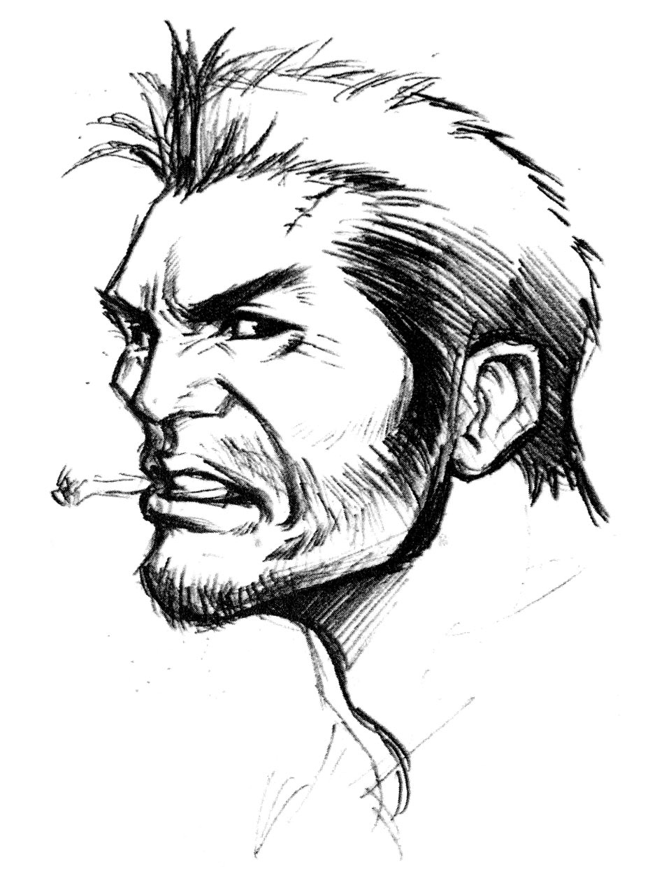 Utsumi and Leann's Boss Sketch from The Bouncer