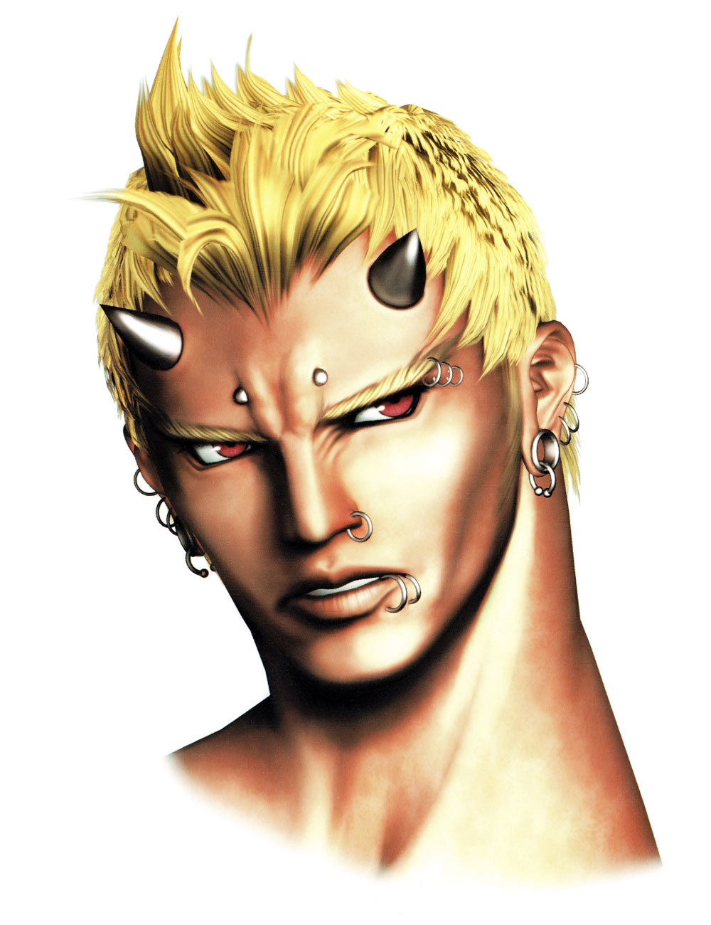 Volt Krueger Face CG Art from The Bouncer