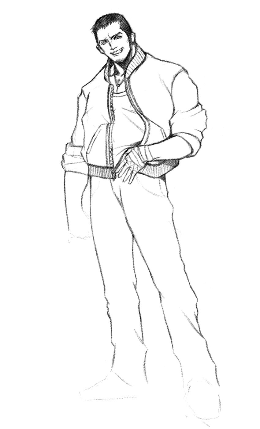 Wolf Sketch from The Bouncer