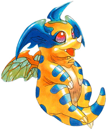 Draggy Art from Chrono Cross