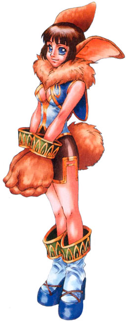 Janice Art from Chrono Cross