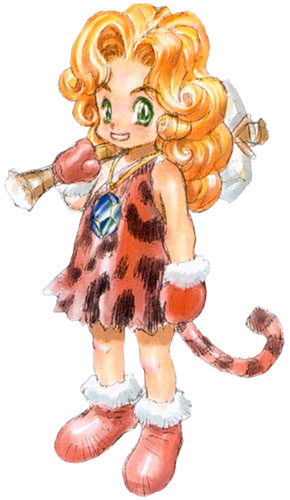 Leah Art from Chrono Cross