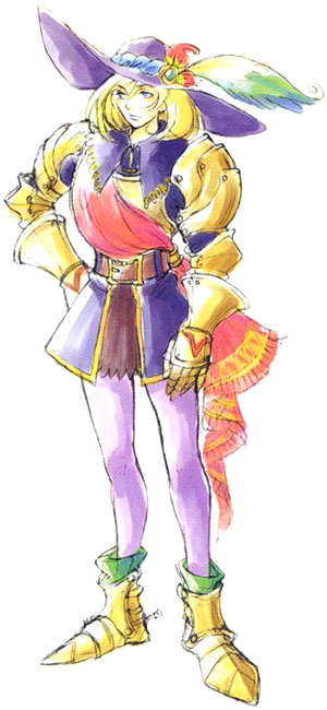 Pierre Concept Art from Chrono Cross