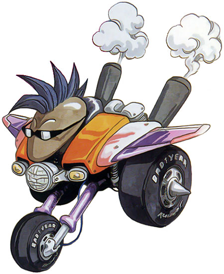 Johnny Vehicle Form Art from Chrono Trigger