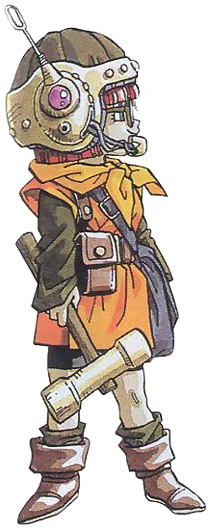 Lucca Concept Art from Chrono Trigger