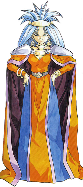 Queen Zeal Art from Chrono Trigger