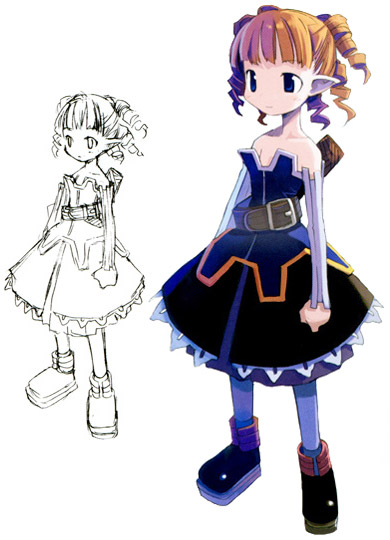 Archer Art from Disgaea: Hour of Darkness