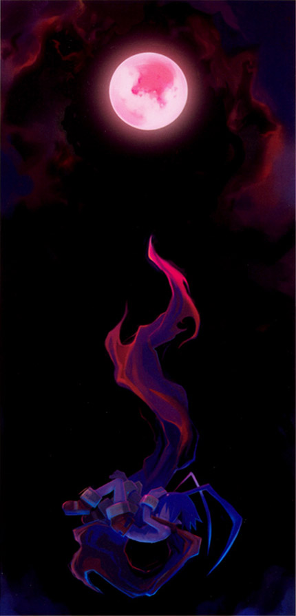 Laharl Under Moon Art from Disgaea: Hour of Darkness