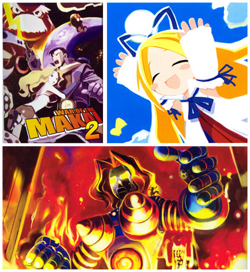 Various Artworks from Disgaea: Hour of Darkness