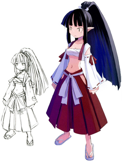 Samurai Art from Disgaea: Hour of Darkness