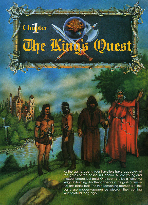 Nintendo Power Chapter 1 Art from Final Fantasy