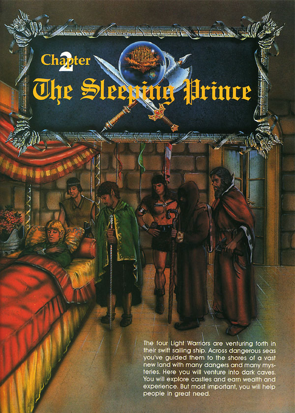 Nintendo Power Chapter 2 Art from Final Fantasy