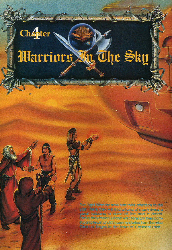 Nintendo Power Chapter 4 Art from Final Fantasy