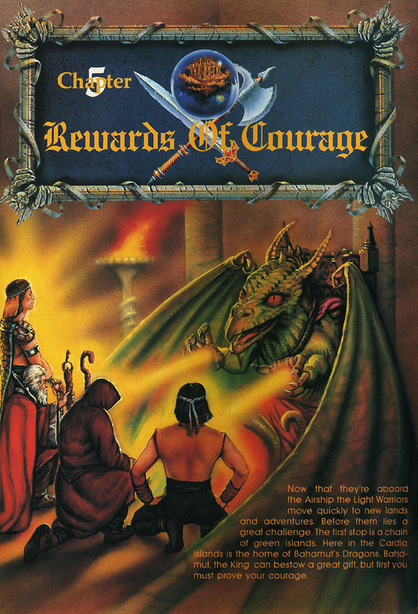 Nintendo Power Chapter 5 Art from Final Fantasy