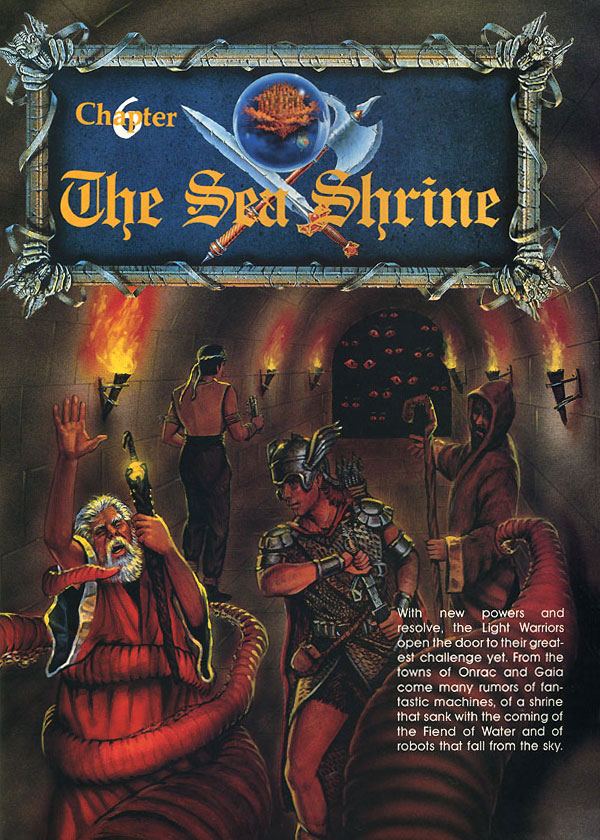 Nintendo Power Chapter 6 Art from Final Fantasy