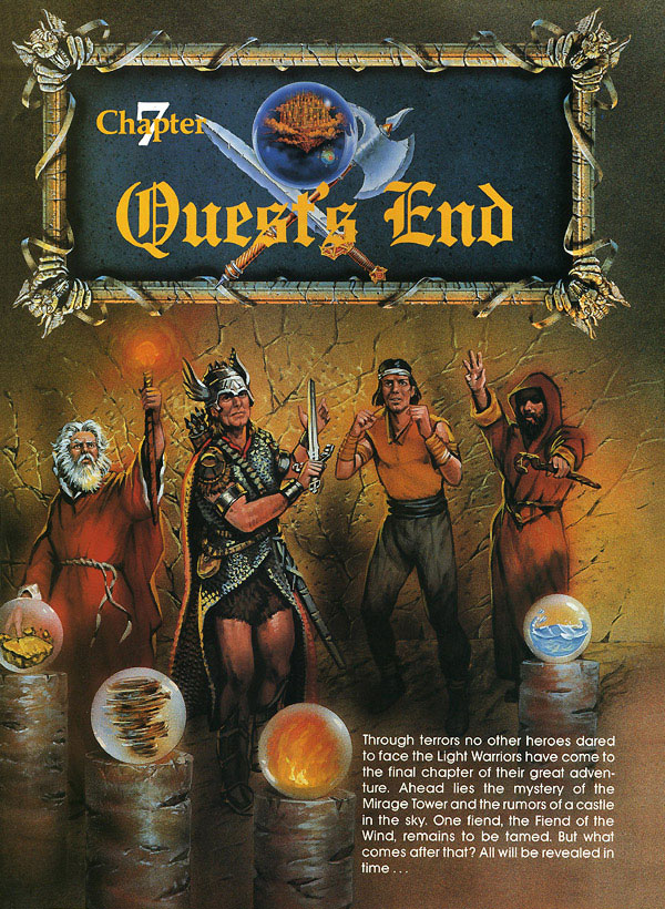 Nintendo Power Chapter 7 Art from Final Fantasy