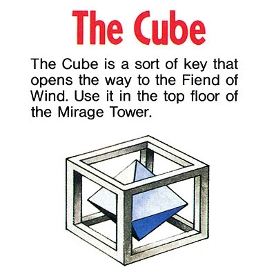 Cube Art from Final Fantasy