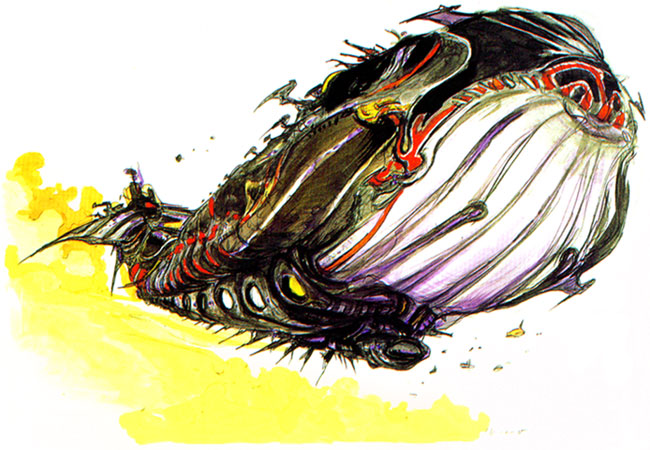 Final Fantasy IV - Airship Art