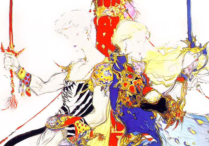 Final Fantasy V - Bartz & Faris Art