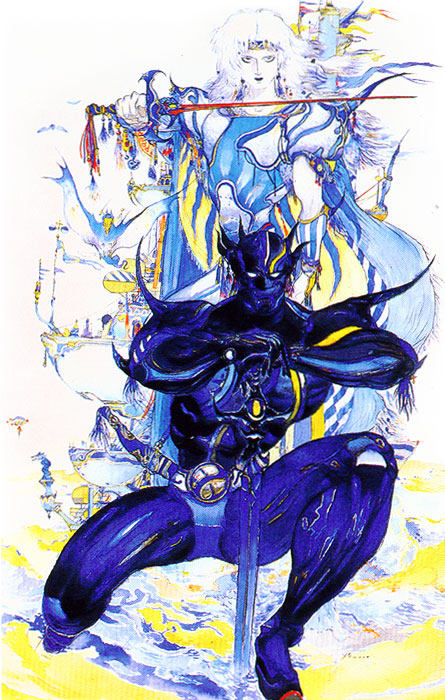 Final Fantasy IV - Cecil Art