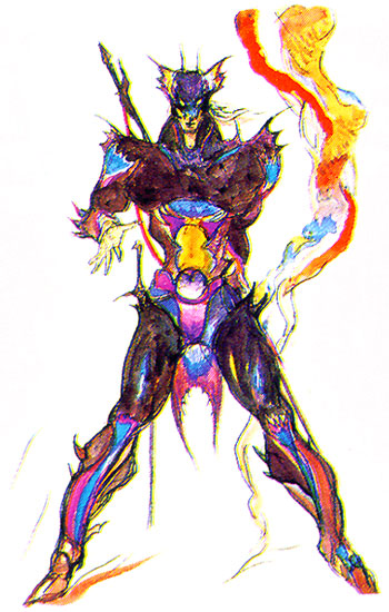Final Fantasy IV - Kain Art