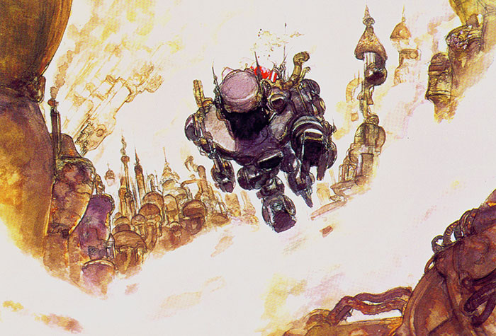 Final Fantasy VI - Terra & Magitek Armor Art