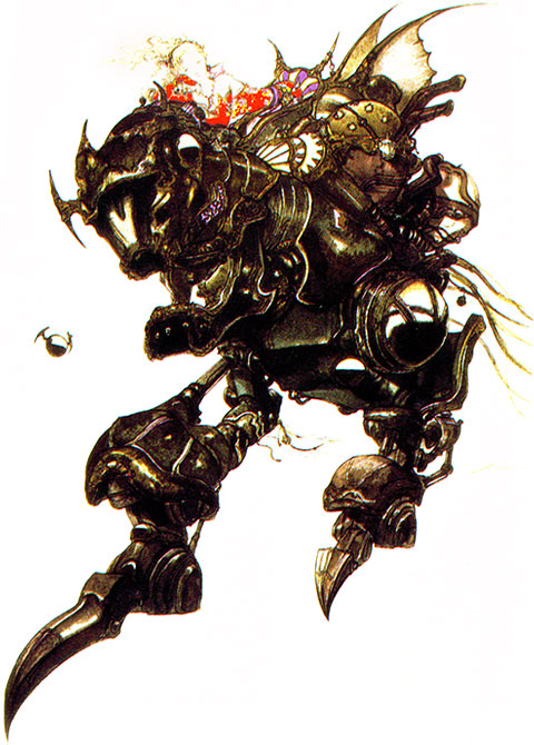 Final Fantasy VI - Terra & Magitek Armor Art