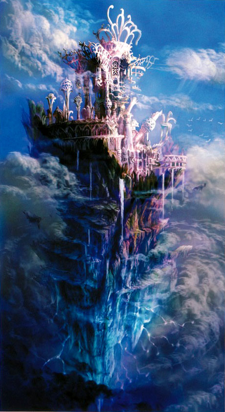 Gagazet Ruins Art from Final Fantasy X-2