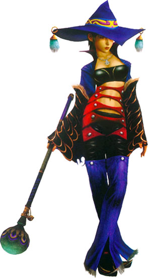 Paine, Black Mage Art from Final Fantasy X-2