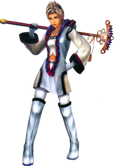 Paine, White Mage Art from Final Fantasy X-2