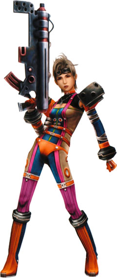 Paine, Alchemist Art from Final Fantasy X-2