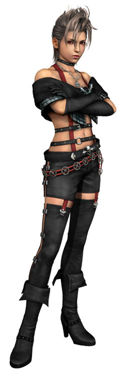 Paine CG Art from Final Fantasy X-2