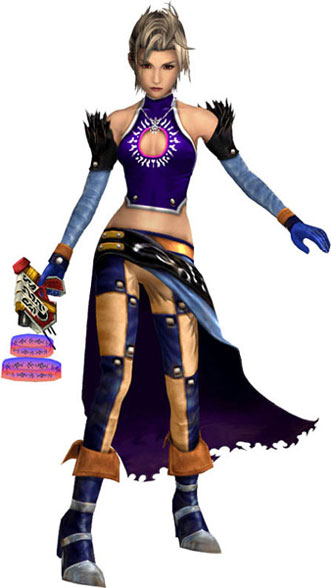 Paine, Gun Mage Art from Final Fantasy X-2