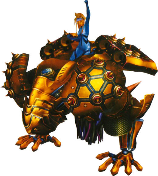Rikku, Machina Maw Art from Final Fantasy X-2