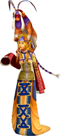 Rikku, Trainer Art from Final Fantasy X-2