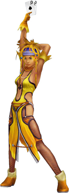 Rikku, Lady Luck Art from Final Fantasy X-2