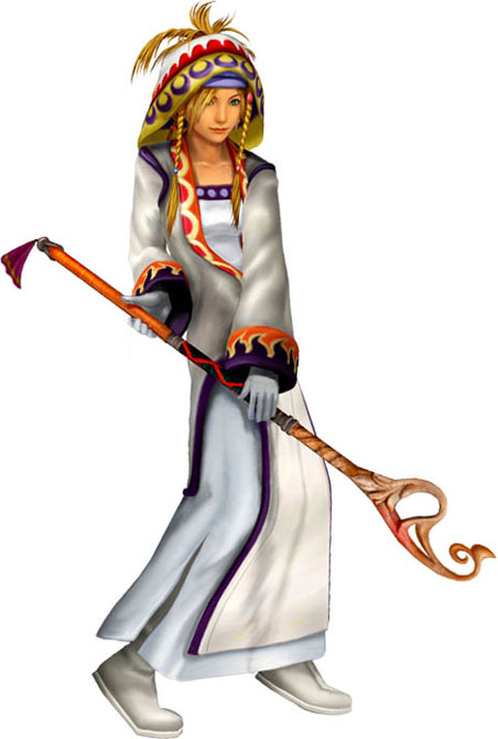 Rikku, White Mage Art from Final Fantasy X-2