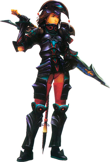 Yuna, Dark Knight Art from Final Fantasy X-2