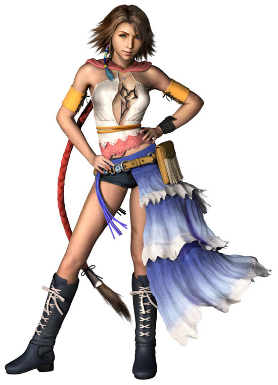 Yuna CG Art from Final Fantasy X-2