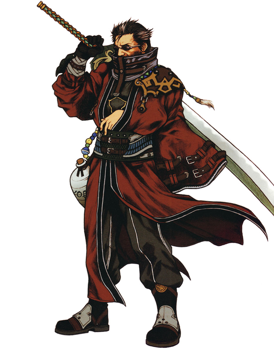 Auron Art from Final Fantasy X