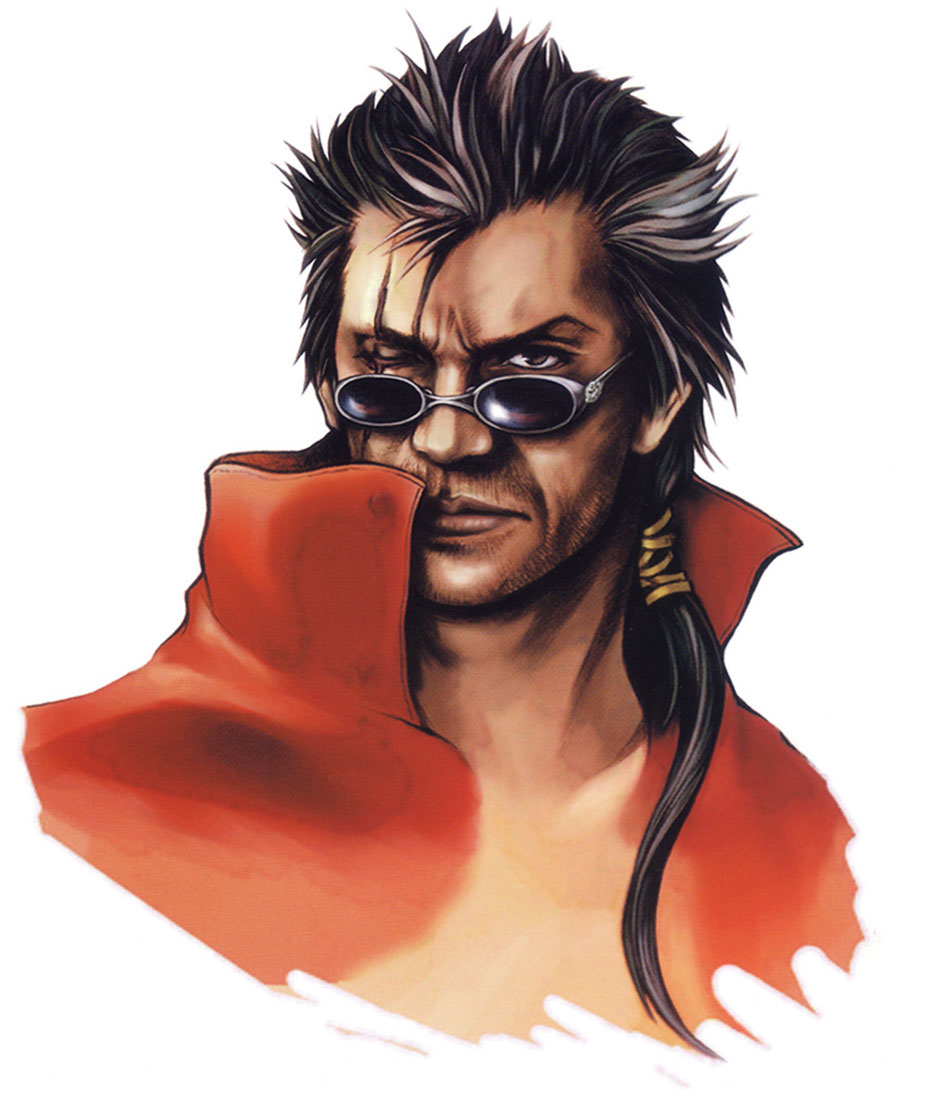 Auron Face Art from Final Fantasy X