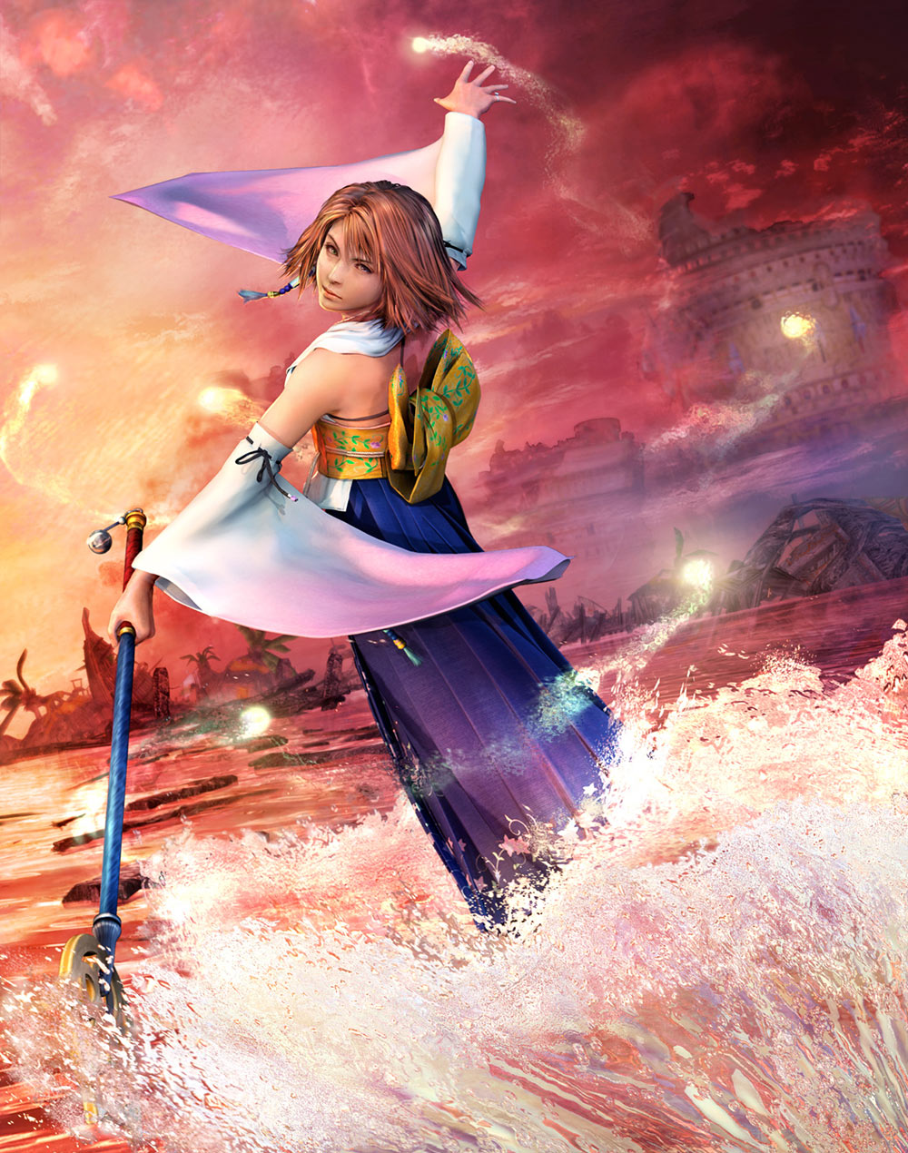 Yuna CG Artwork from Final Fantasy X